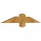 Ekena Millwork Eugene Rough Sawn Timber Gable Bracket, Western Red Cedar, 36"W x 6"H x 2"D x 4"F, 4/12 Pitch GBW036X06X0204EUG00RWR - alternate 2